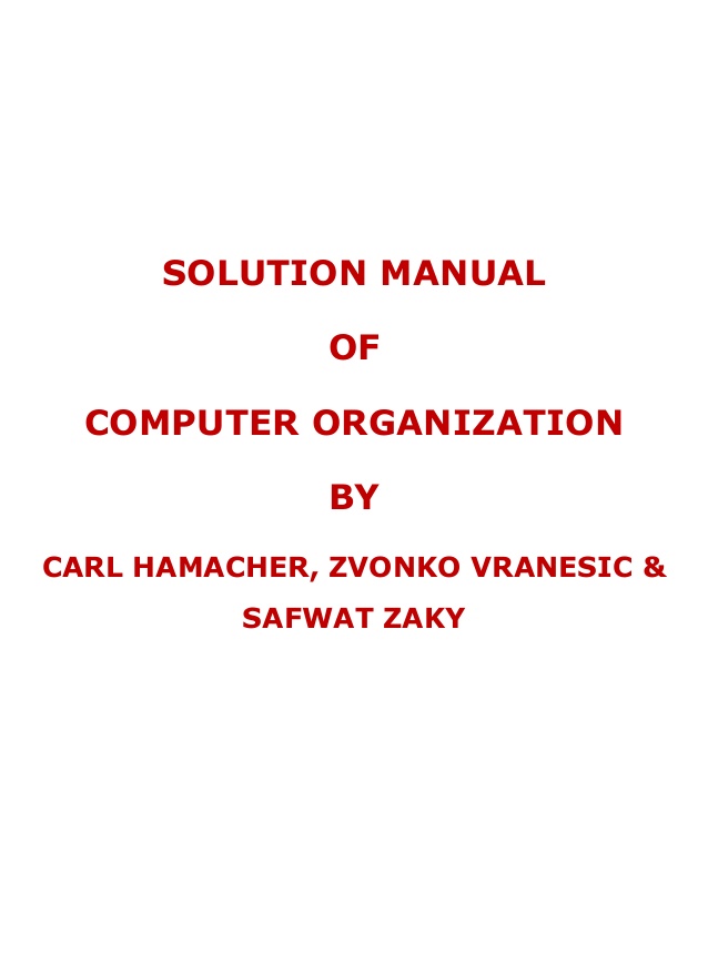 Download computer organization embedded systems 6th edition solutions free online